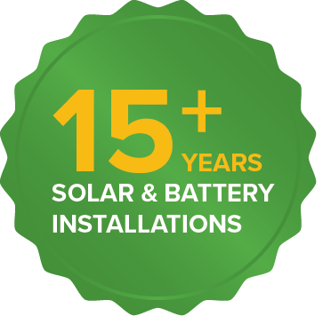 15 years of solar and battery installations